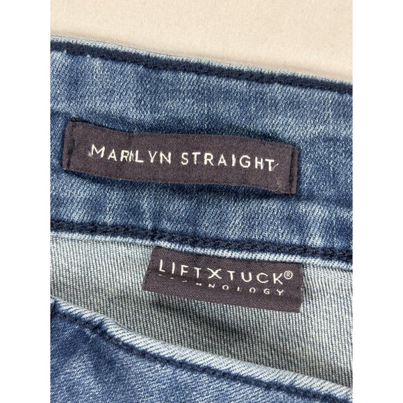 NYDJ Marilyn Jeans Straight Leg Lift Tuck Technology Women's Plus Size 22W - Picture 3 of 11